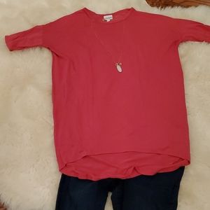 Salmon LulaRoe tunic